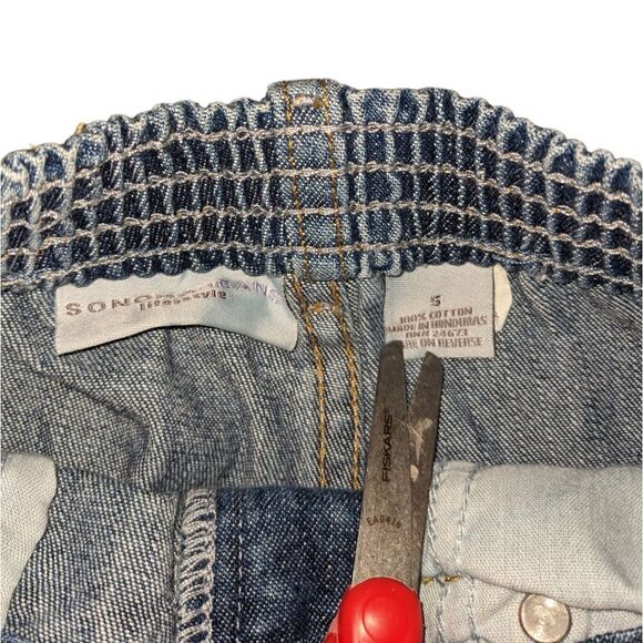 Sonoma retro embroidered flare jeans size 5 youth - Picture 2 of 4